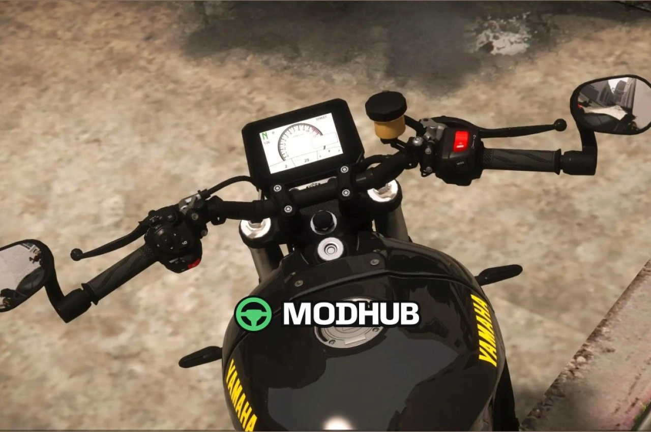 Мотоцикл Yamaha XSR900 для GTA 5