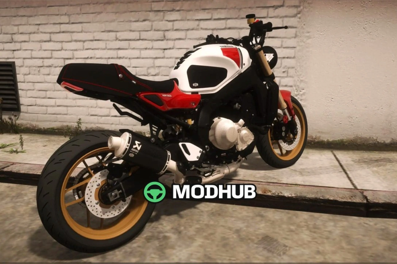 Мотоцикл Yamaha XSR900 для GTA 5
