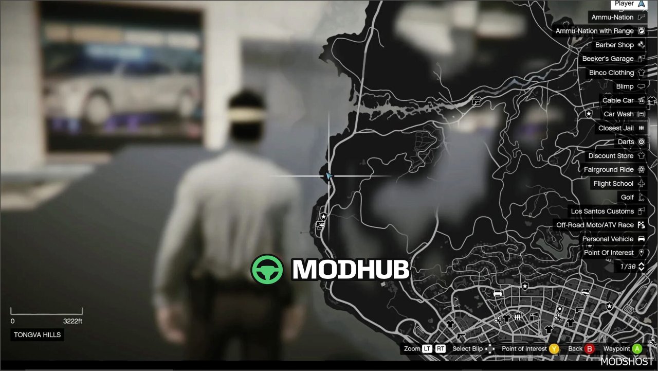 Tongva Hills Patrol Post Map for GTA 5