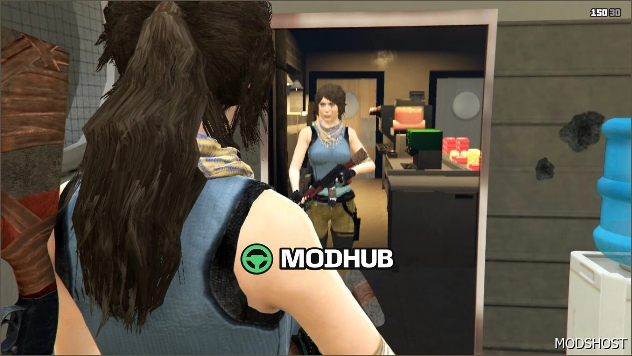 Будівля Burger King для GTA 5