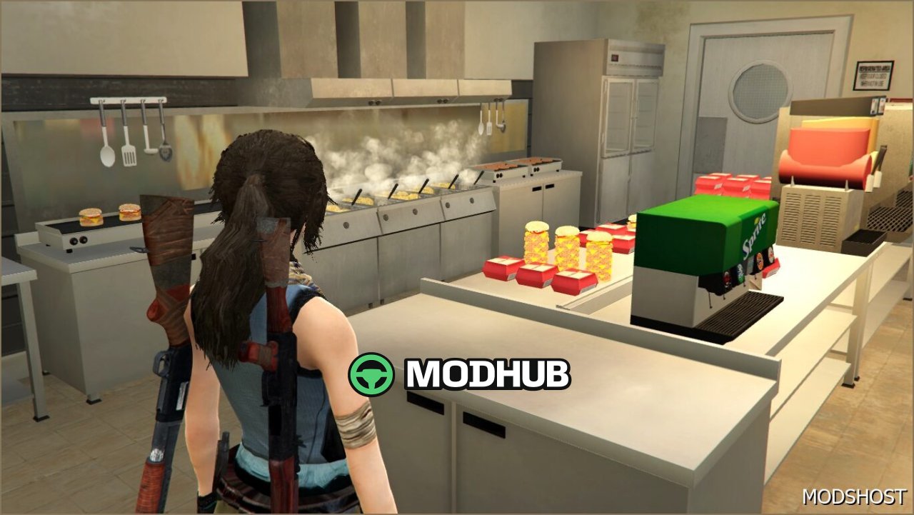 Building Burger King for GTA 5