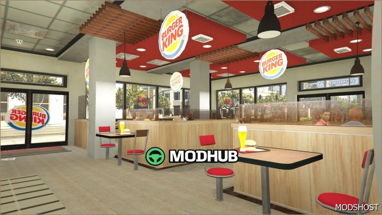 Building Burger King for GTA 5