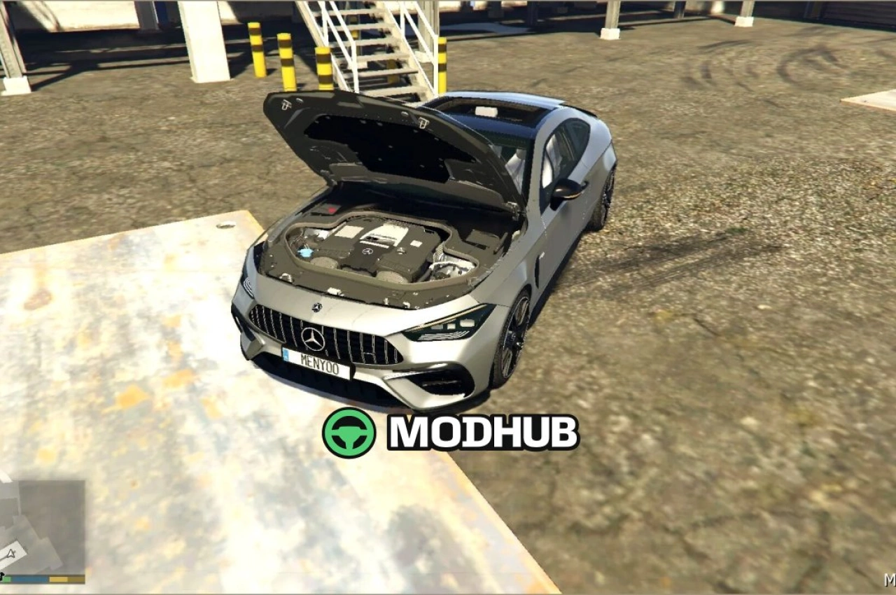 Автомобіль Mercedes AMG CLE 53 для GTA 5