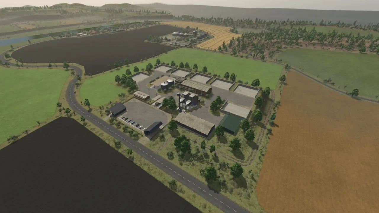 Mapa North German Country dla Farming Simulator 25