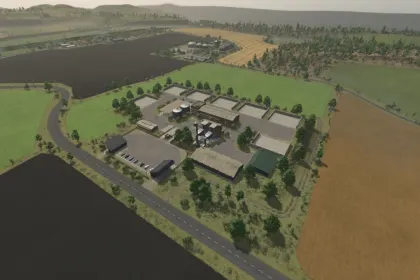 Mapa North German Country dla Farming Simulator 25 — 1