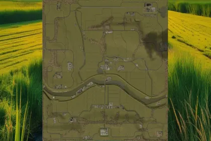 Mapa North German Country dla Farming Simulator 25 — 2