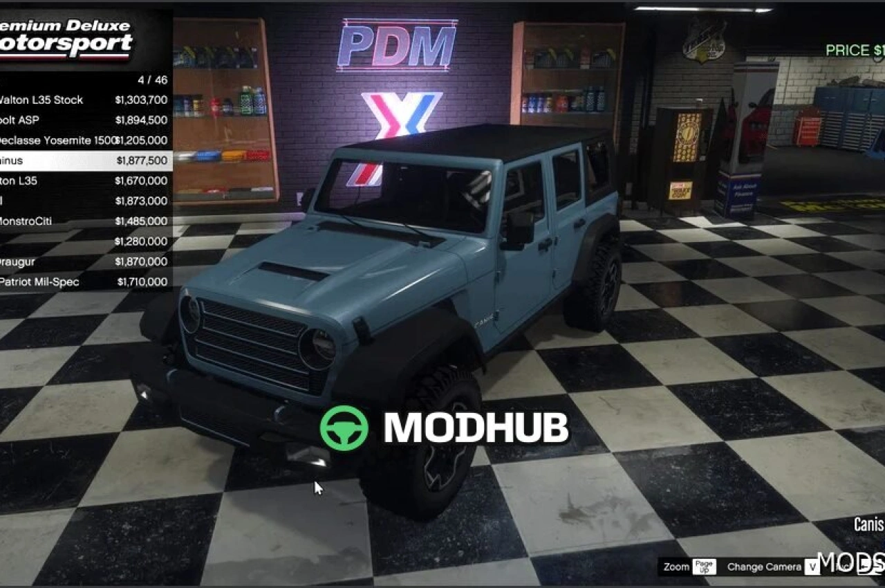 Автомагазин Premium Deluxe Motorsport для GTA 5
