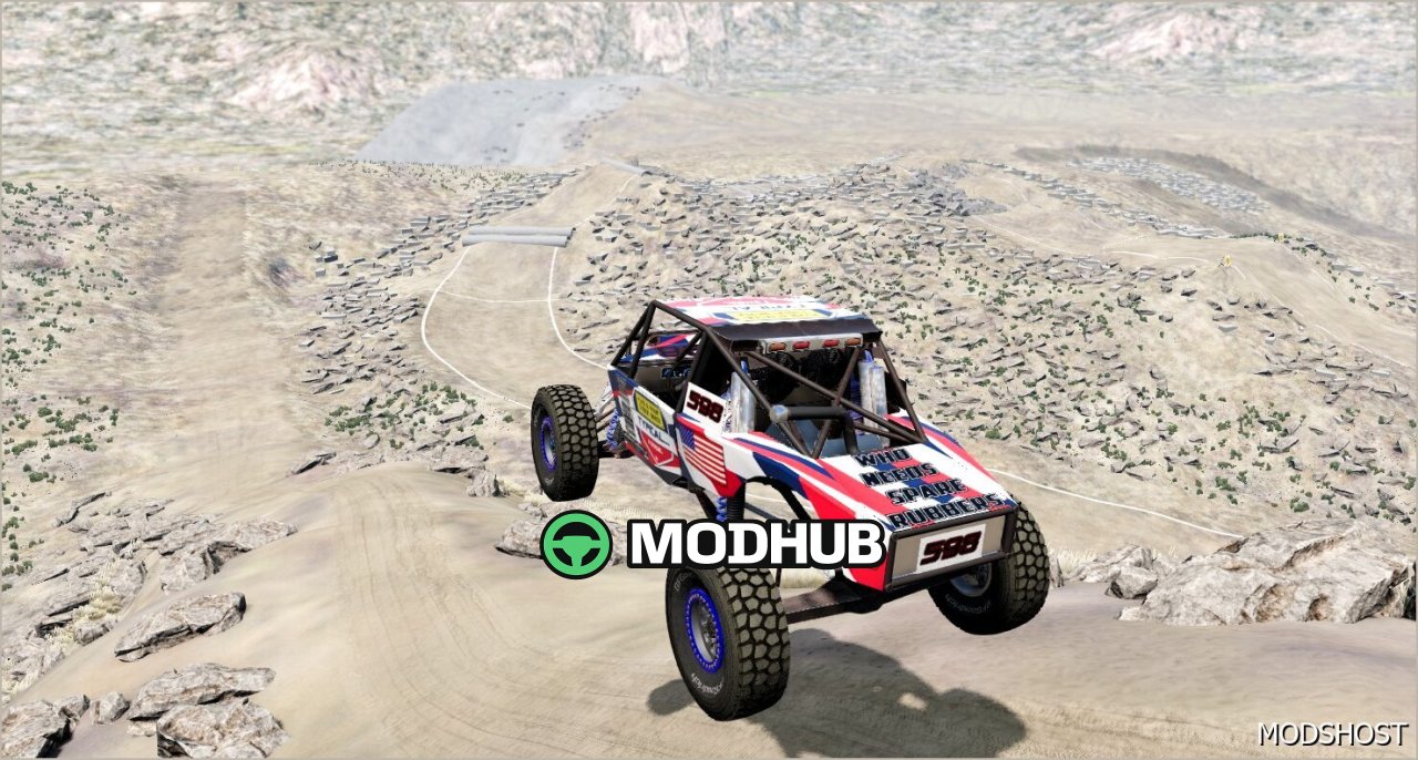 Карта Bluff Bash Ultra 4 V1.77 для BeamNG.drive