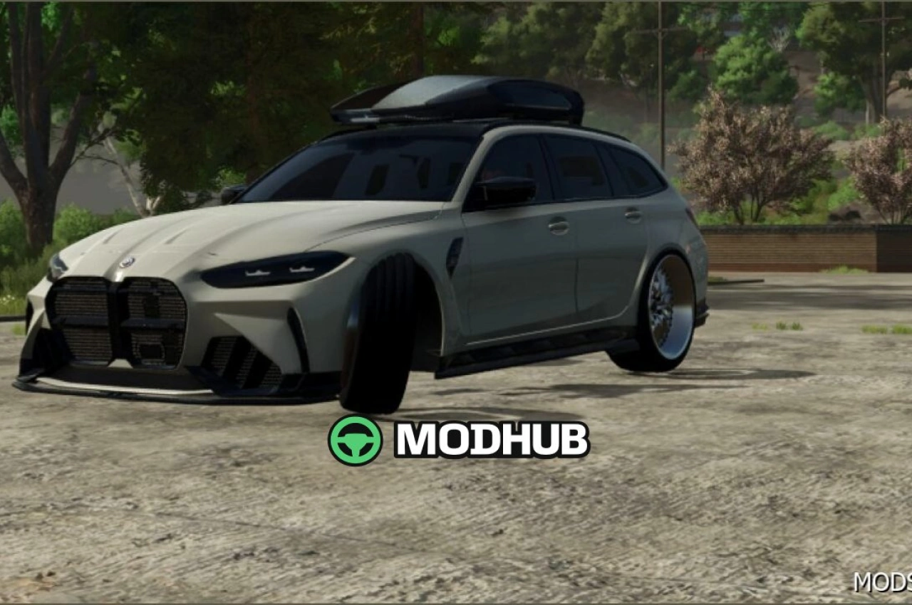 Автомобіль BMW M3 Touring для Farming Simulator 25