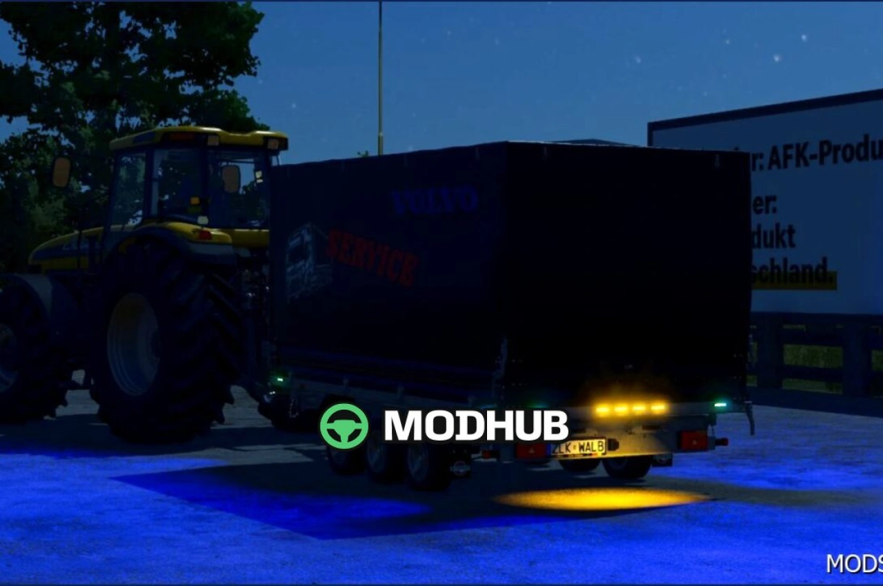 Причіп для пожежників V1.1 для Farming Simulator 25