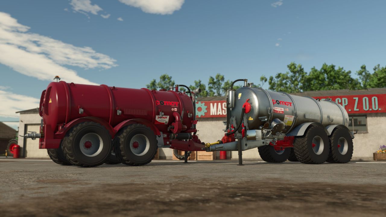 Pomot T5X0 Paket für Farming Simulator 25