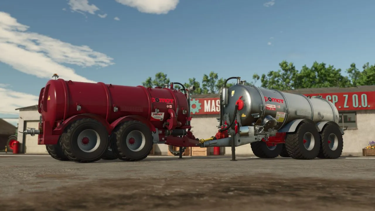 Пак Pomot T5X0 для Farming Simulator 25