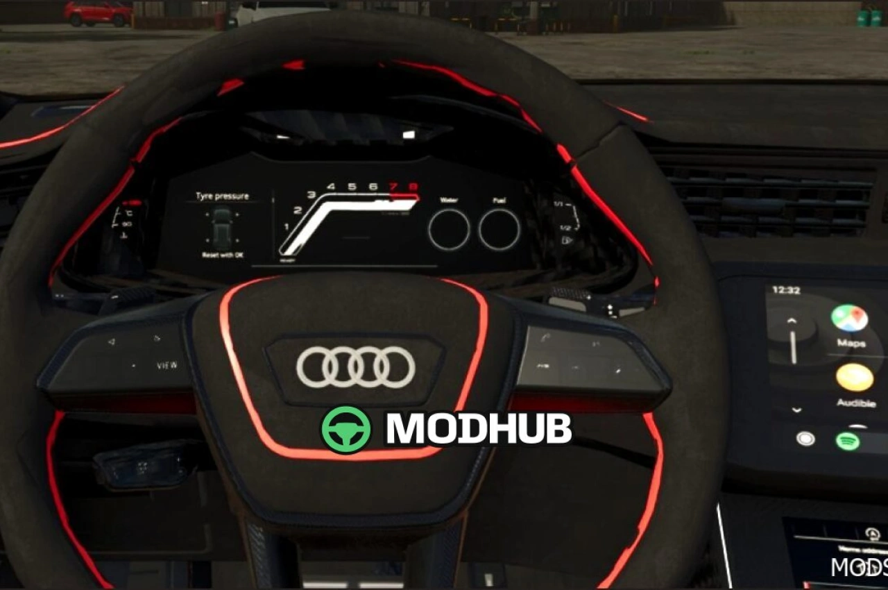 Автомобіль Audi RS6 Avant для Farming Simulator 25