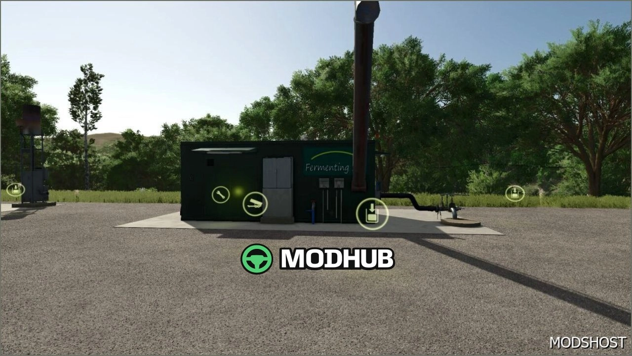 Будівля BGA V1.1.0.1 для Farming Simulator 25