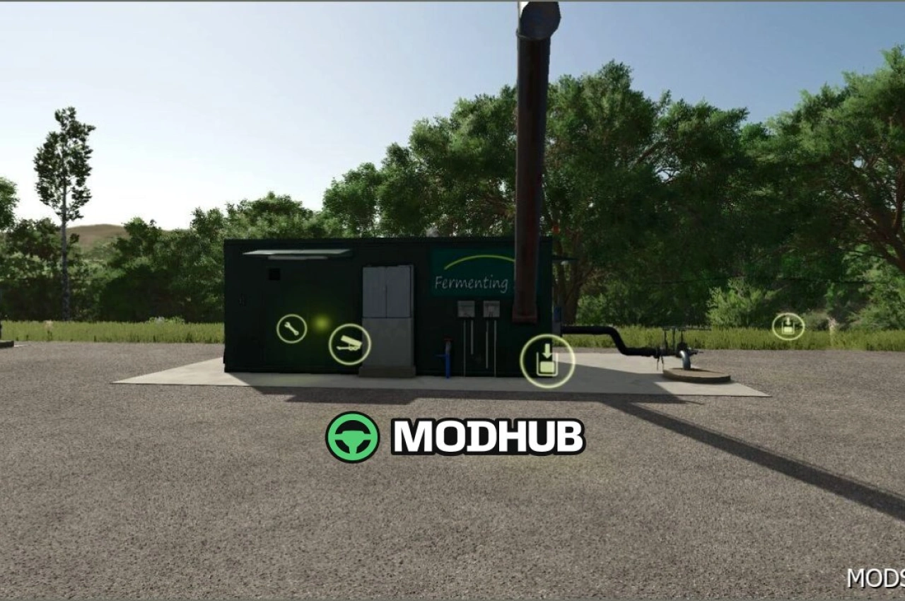 Будівля BGA V1.1.0.1 для Farming Simulator 25