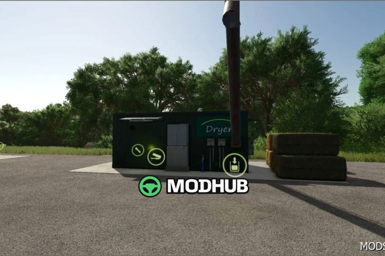 Будівля BGA V1.1.0.1 для Farming Simulator 25