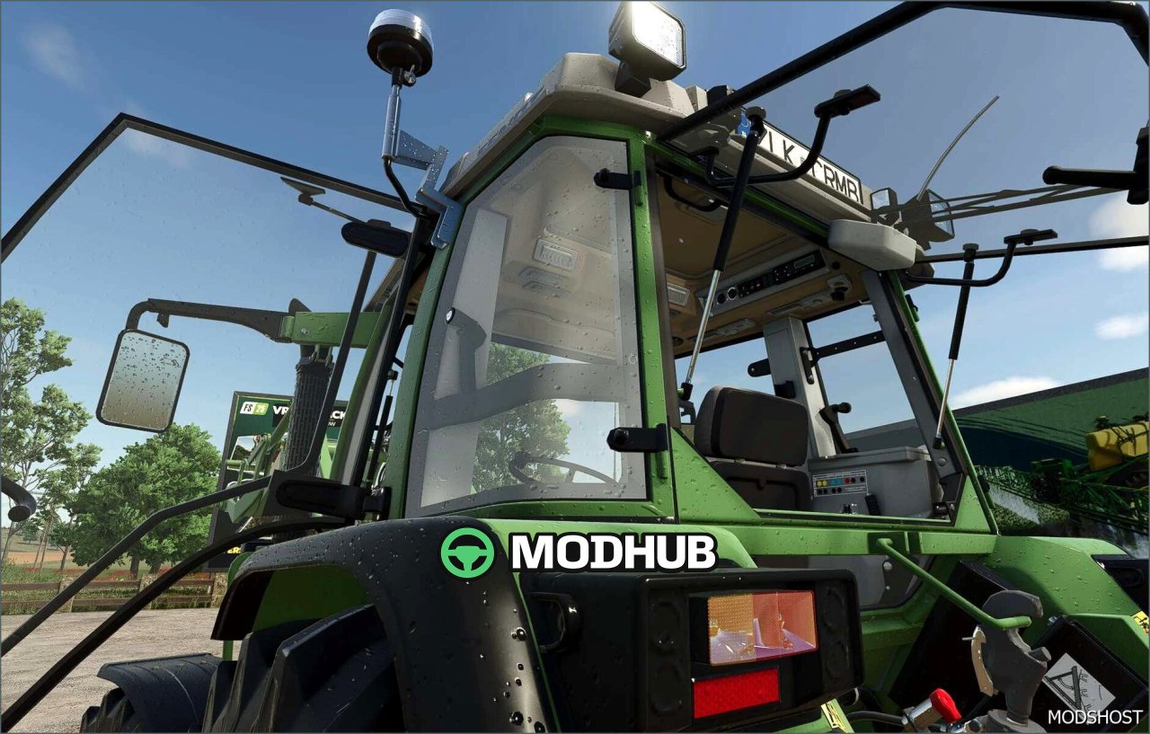 Трактор Fendt 380 GTA Realistic Edition для Farming Simulator 25
