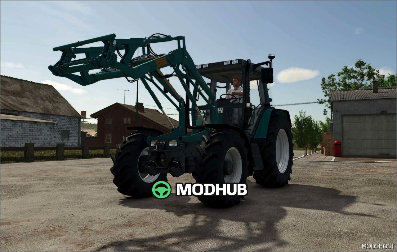 Трактор Fendt 380 GTA Realistic Edition для Farming Simulator 25