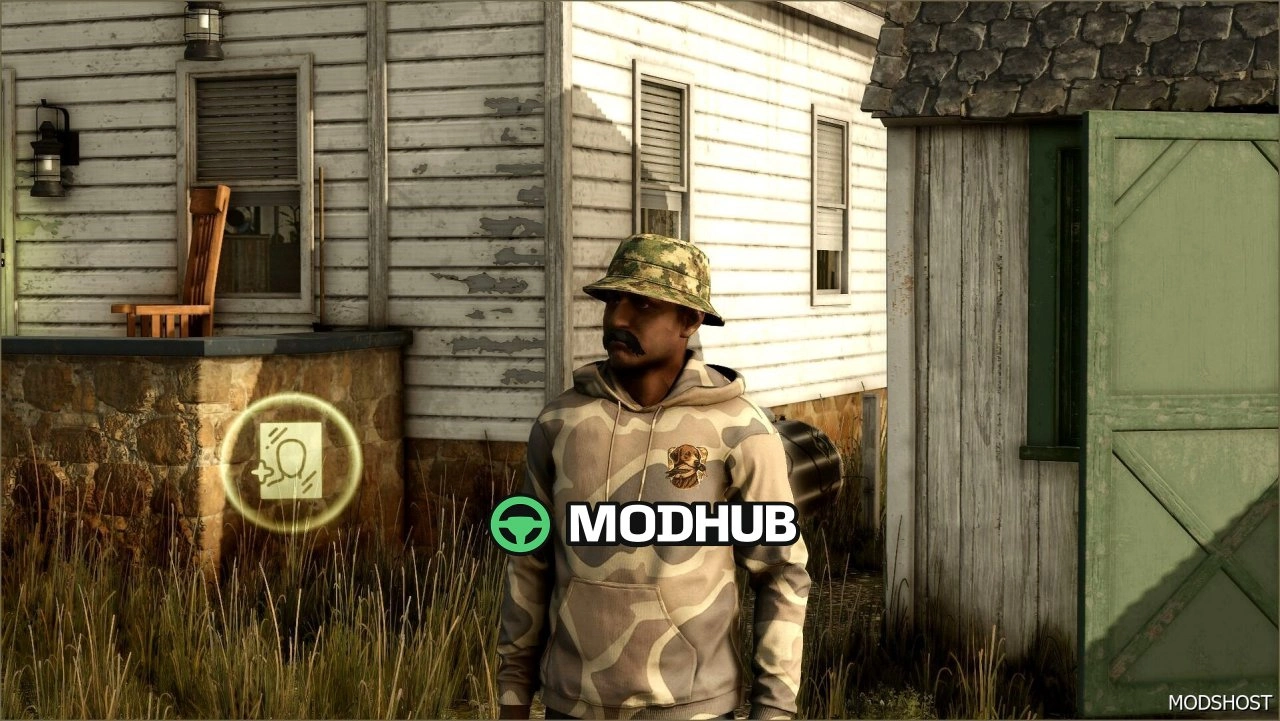 Худі камуфляж Welchy для Farming Simulator 25