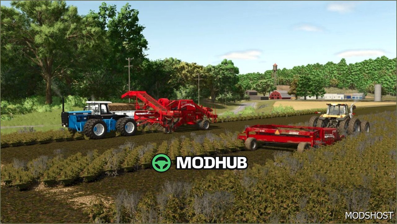 Комбайн для картоплі Spudnik 6160 та 6640 для Farming Simulator 25