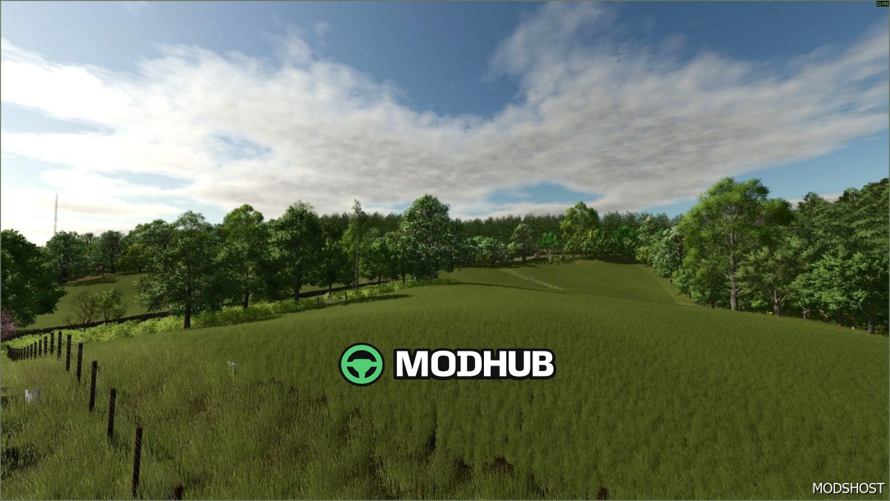 Карта Clocaenog для Farming Simulator 25