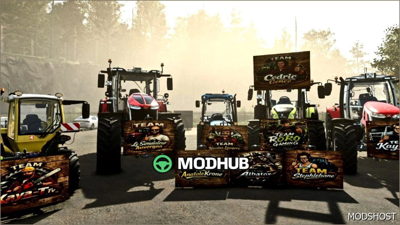 Скин Support Your Streamer Signs #3 для Farming Simulator 25