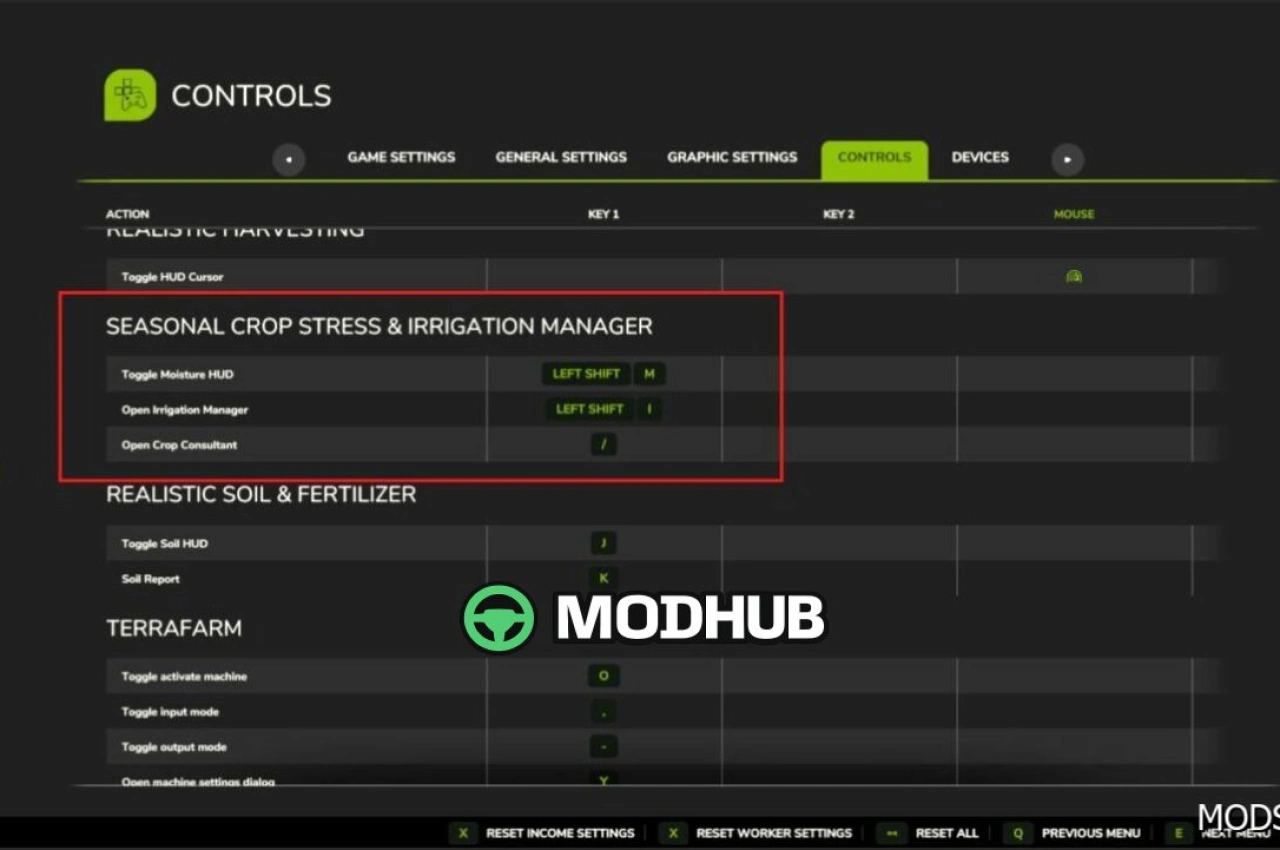 Мод Seasonal Crop Stress V1.0.7 для Farming Simulator 25