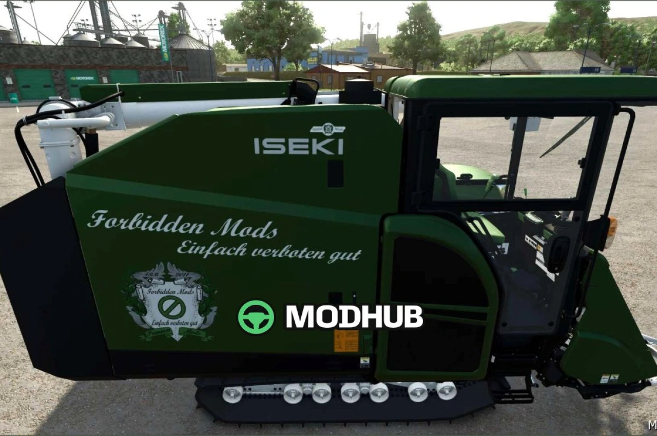 Комбайн Iseki HJ6130 FBM Edition для Farming Simulator 25