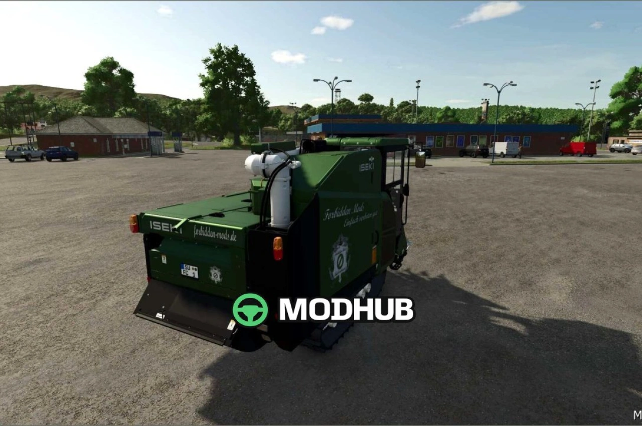 Комбайн Iseki HJ6130 FBM Edition для Farming Simulator 25