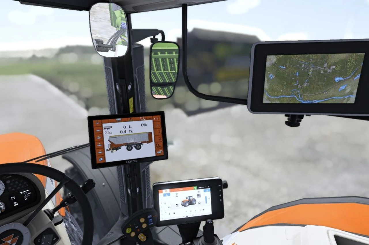 Traktor Massey Ferguson 8700S für Farming Simulator 25