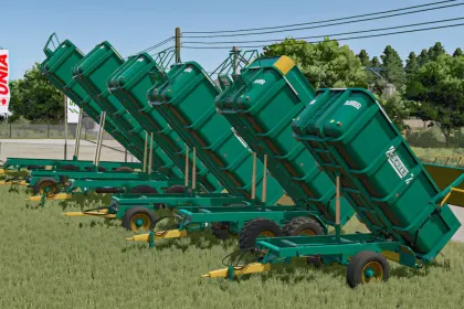 Пак самоскидних причепів Camara для Farming Simulator 25