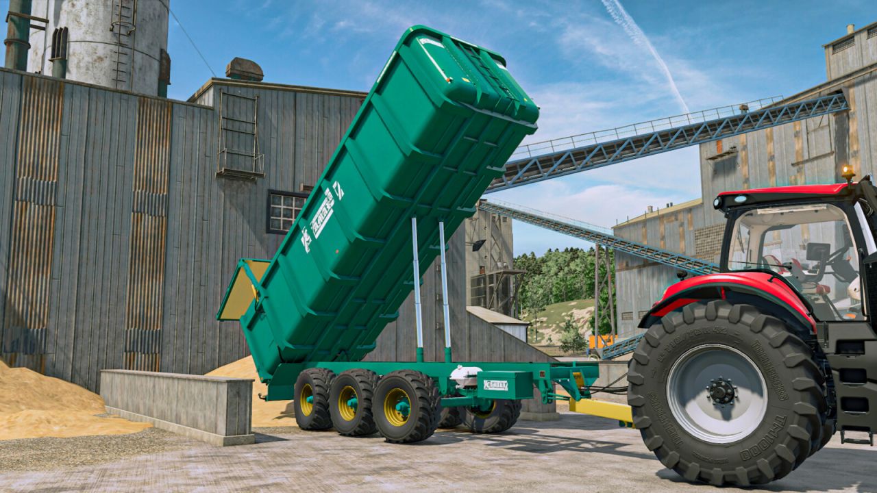 Pak naczep samowyładowczych Camara do Farming Simulator 25 - Zrzuty ekranu