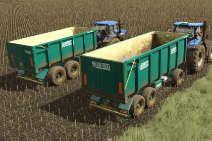 Пак самоскидних причепів Camara для Farming Simulator 25