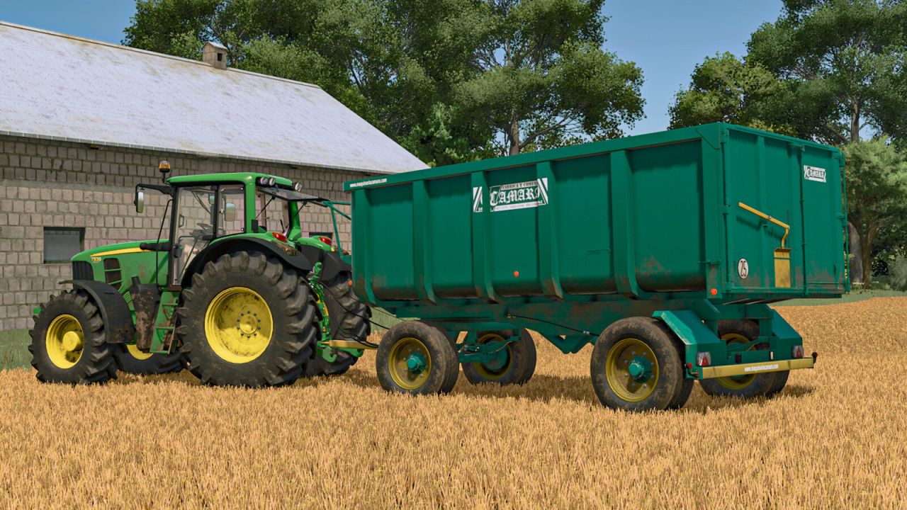 Pak naczep samowyładowczych Camara do Farming Simulator 25 - Zrzuty ekranu