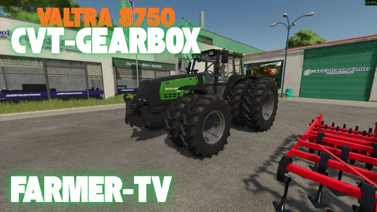 Traktor Valtra 8750 CVT do Farming Simulator 25