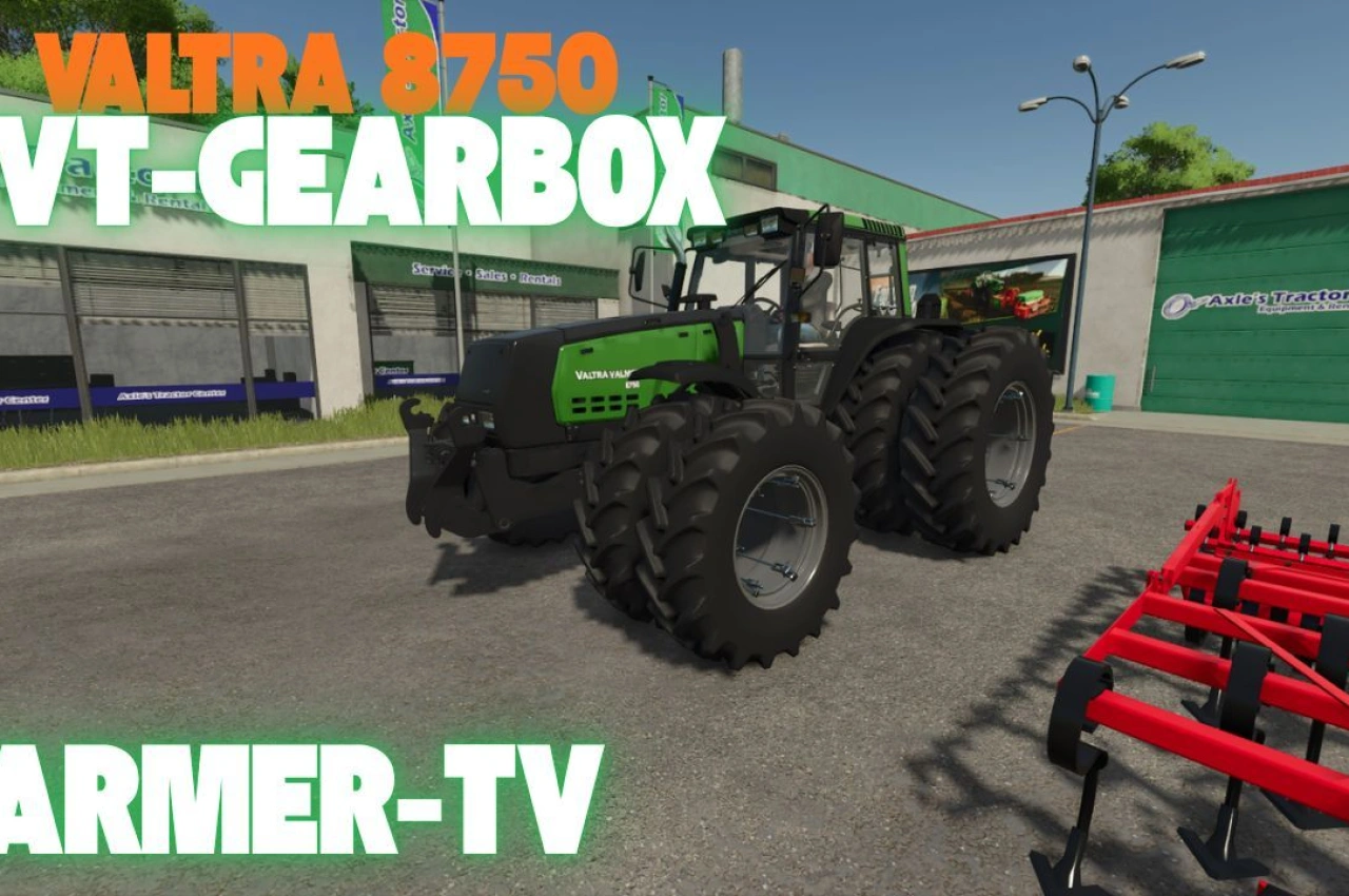 Traktor Valtra 8750 CVT do Farming Simulator 25