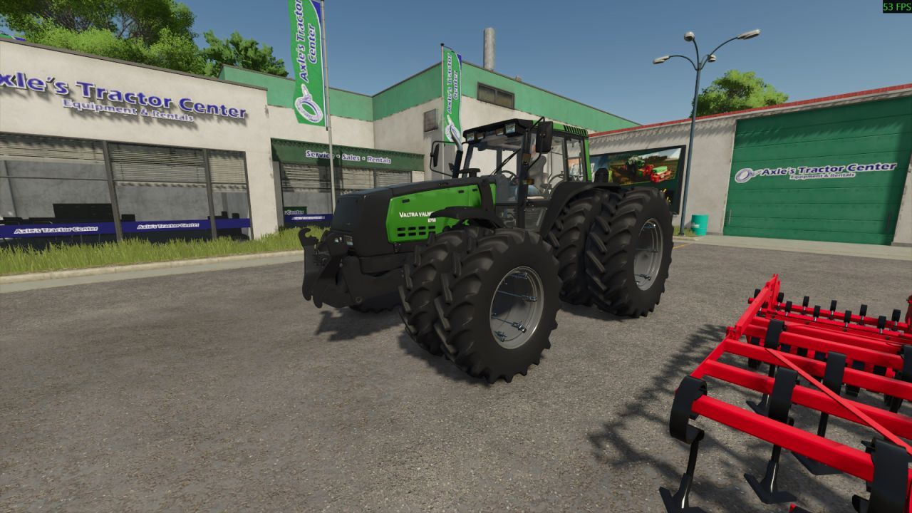 Трактор Valtra 8750 CVT для Farming Simulator 25