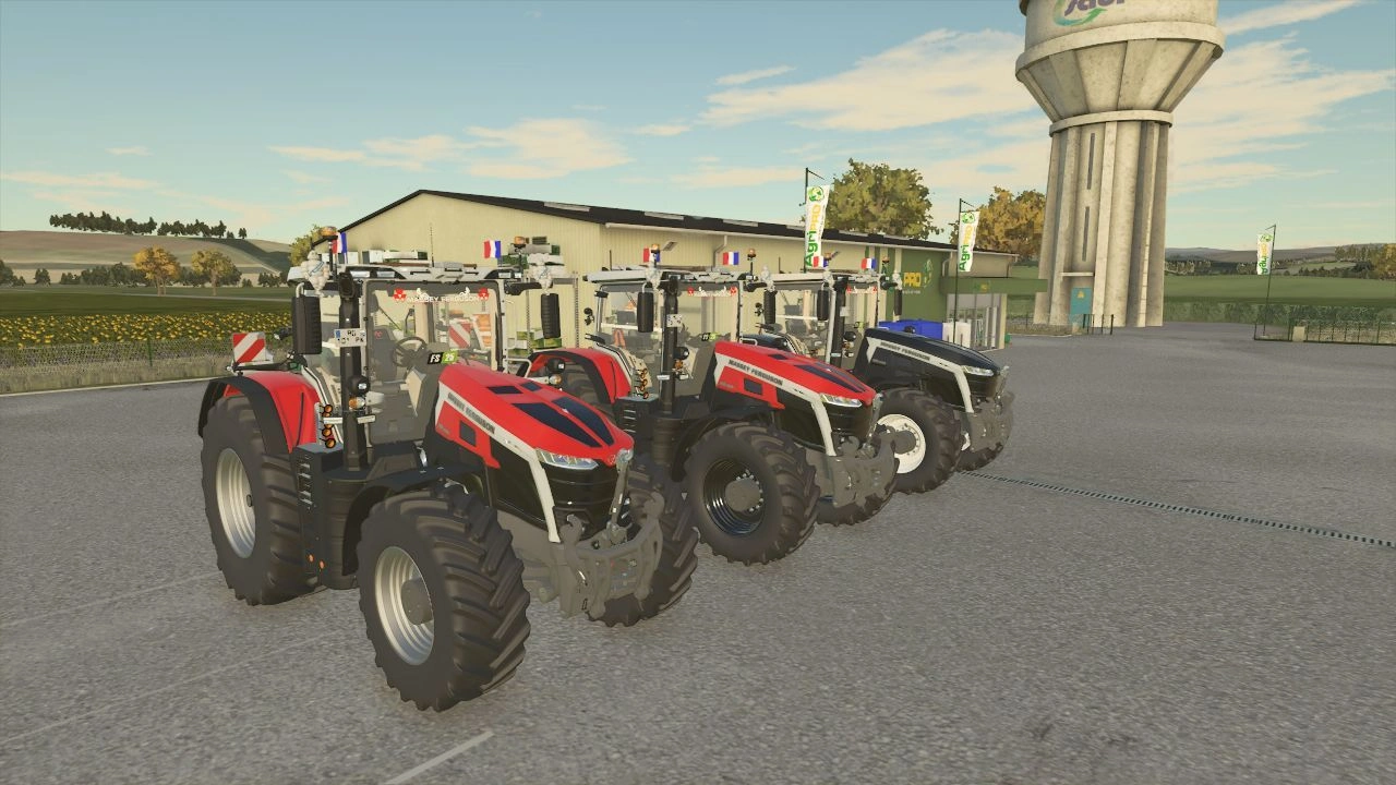 Traktor Massey Ferguson 9S do Farming Simulator 25