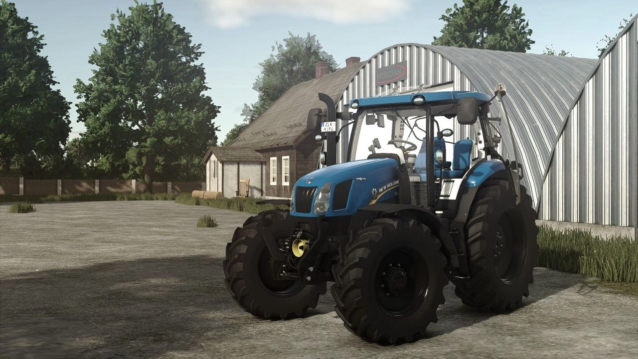 Traktor New Holland T6 Tier 4A für Farming Simulator 25