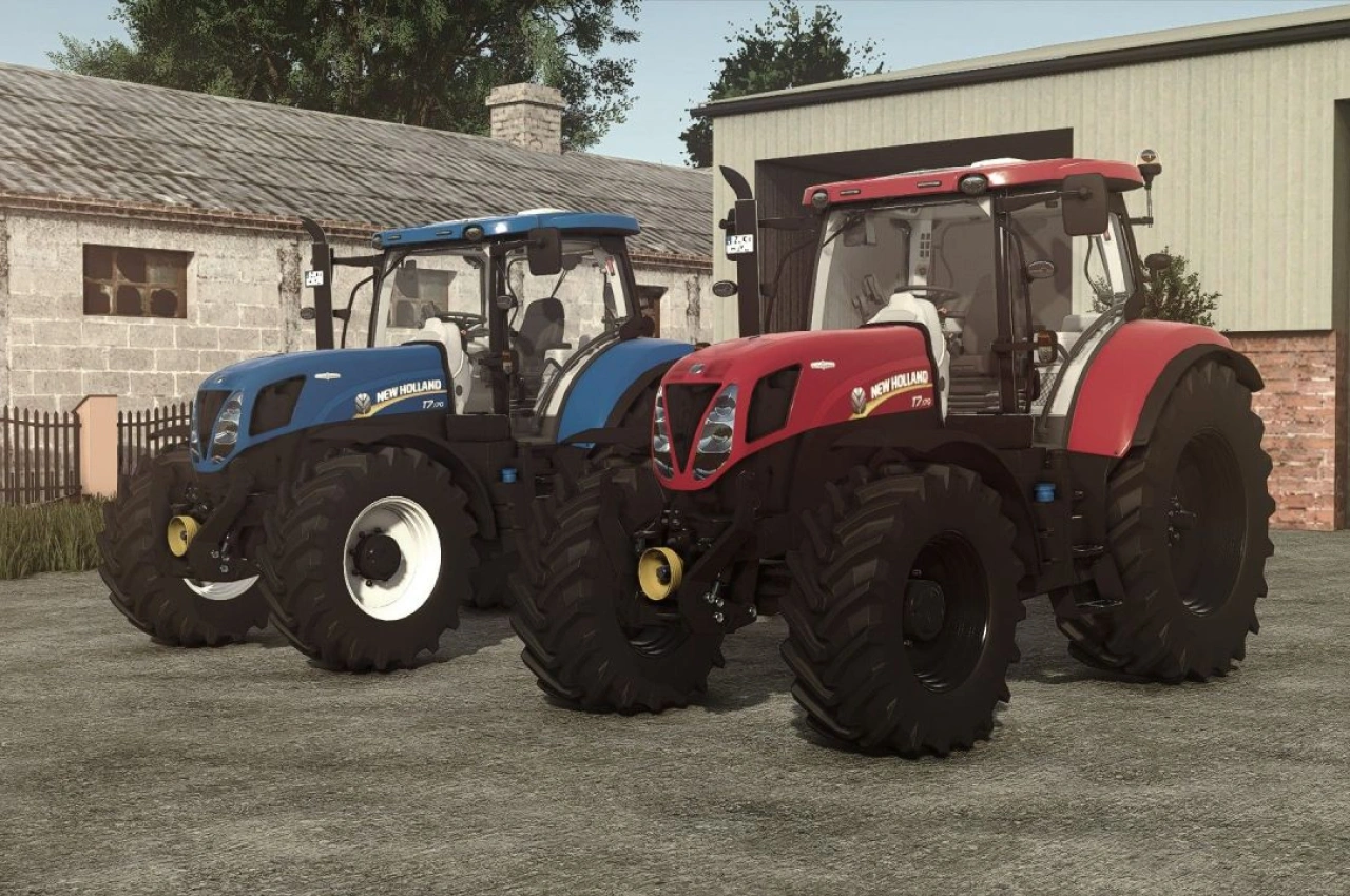 Traktor New Holland T7 2011 Series für Farming Simulator 25