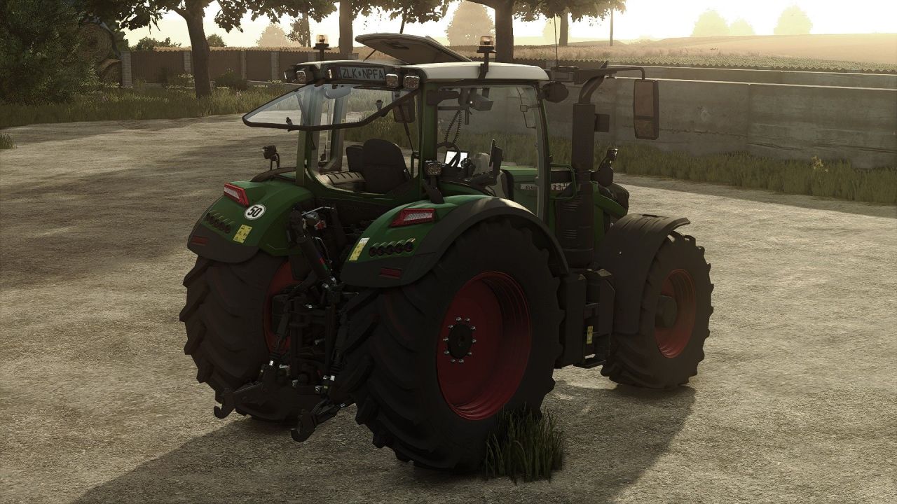 Трактор Fendt 600 Gen7 Series для Farming Simulator 25