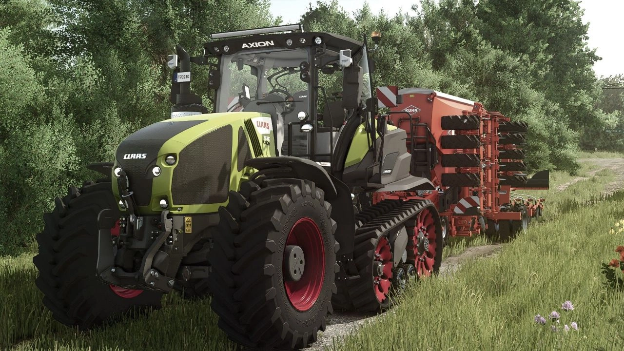 Traktor Claas Axion 900 TT Special für Farming Simulator 25