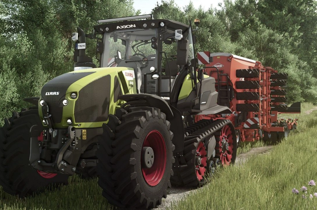 Traktor Claas Axion 900 TT Special für Farming Simulator 25
