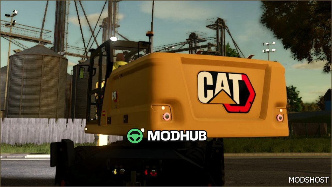 Екскаватор CAT M322 V1.4 для Farming Simulator 25