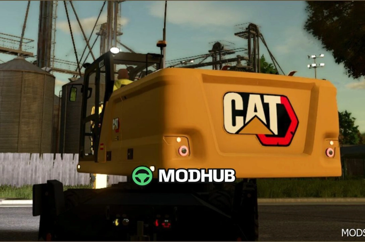 Екскаватор CAT M322 V1.4 для Farming Simulator 25