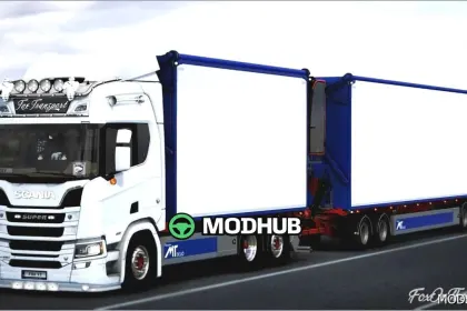 Причепи MT Eksjö Flis для Euro Truck Simulator 2