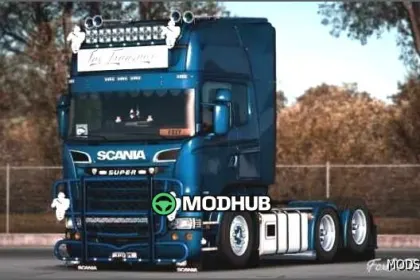 Тюнінг-пакет Scania RS RJL для Euro Truck Simulator 2