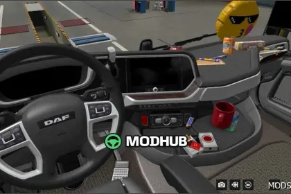 Аксесуари для кабіни Mega Pack для Euro Truck Simulator 2