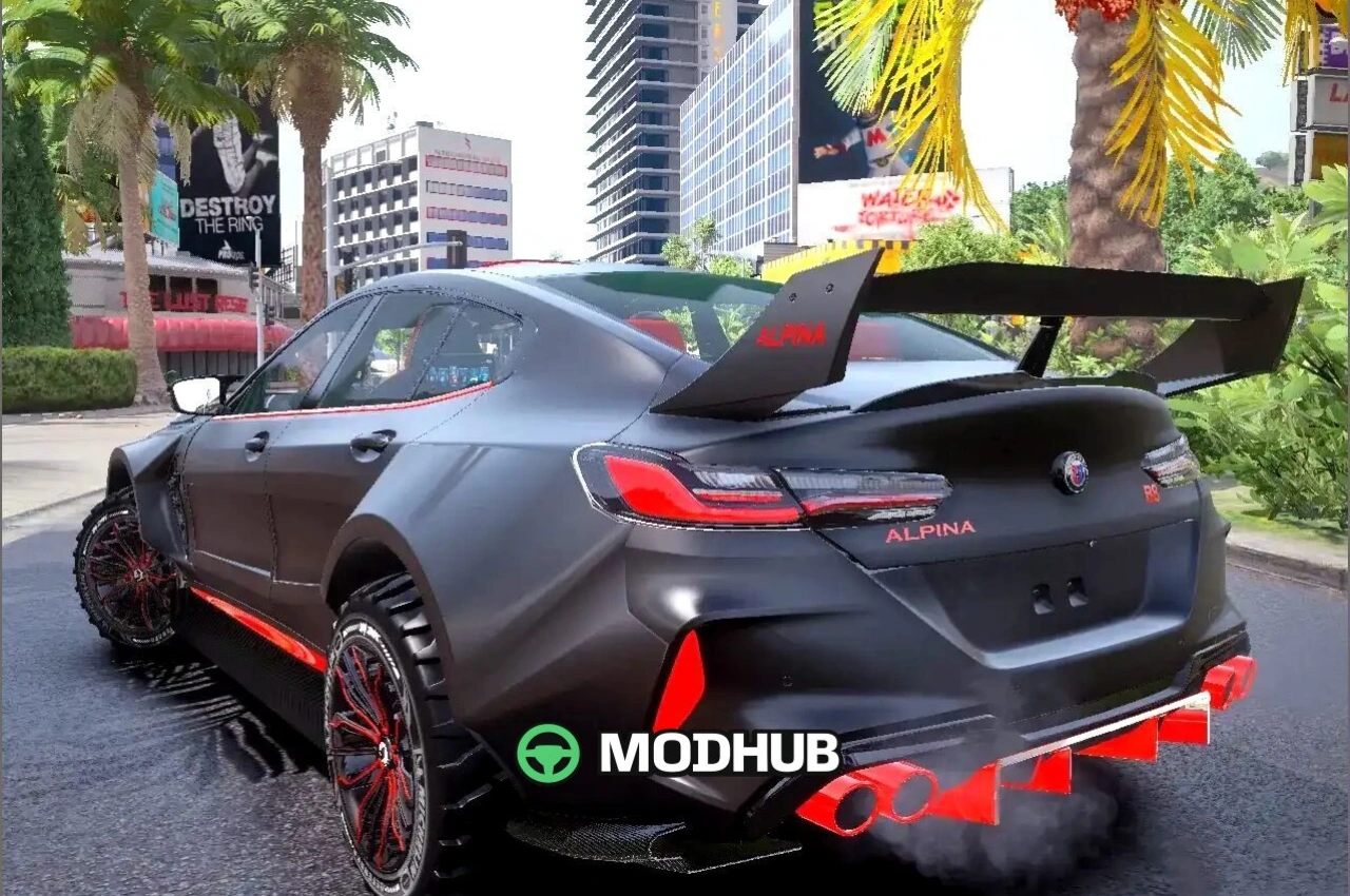 Автомобіль BMW Alpina B8 Custom Offroad для GTA 5