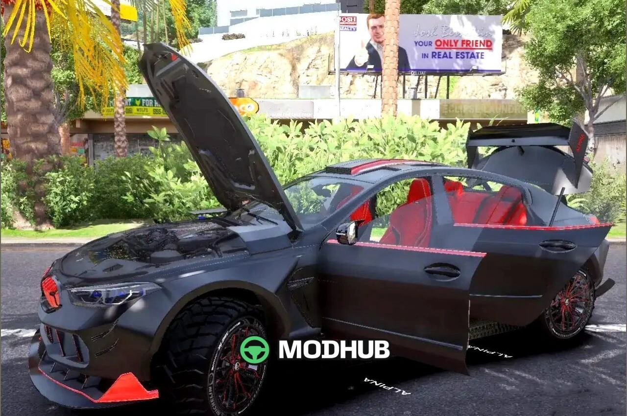 Автомобіль BMW Alpina B8 Custom Offroad для GTA 5